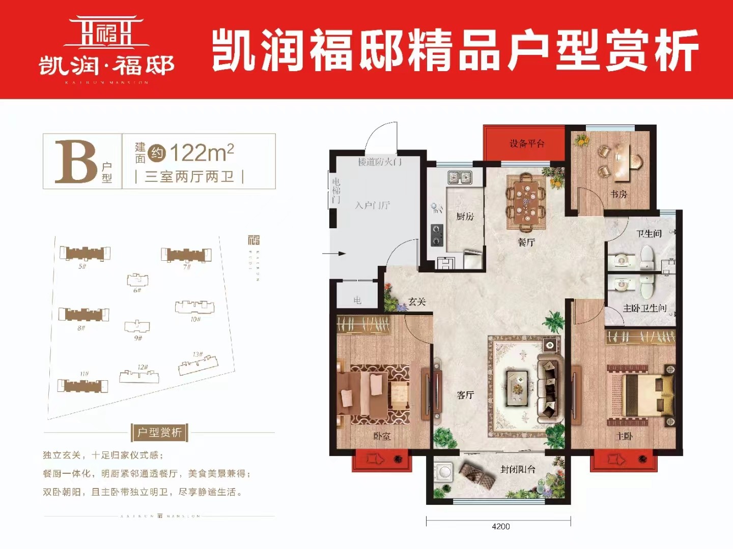 3凯润府邸顶账房一套,顶账家66万,仅此一套,带定金看房