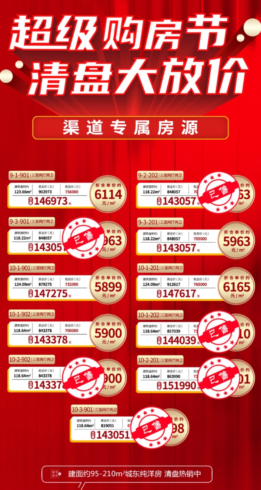 3安邦君悦超级购房节,今日定房立减6万