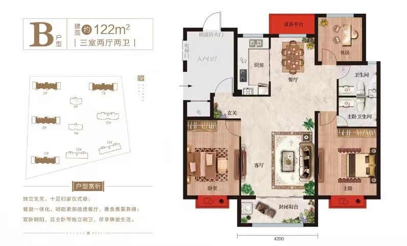 3五一特惠房源,中心文峰学区,120平60多万