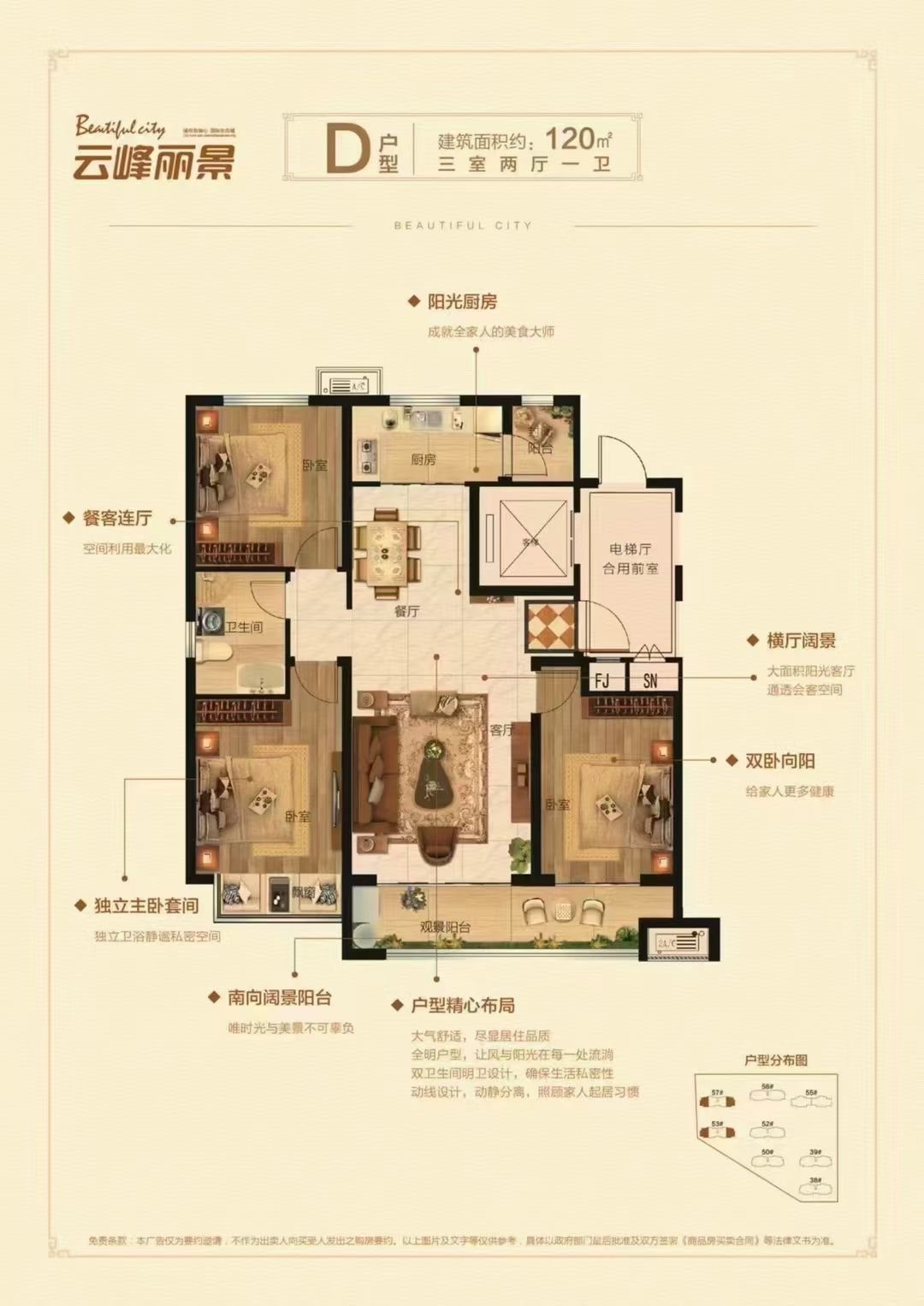 城南带装修送家具家电 70来万拎包入住 9层电梯洋房