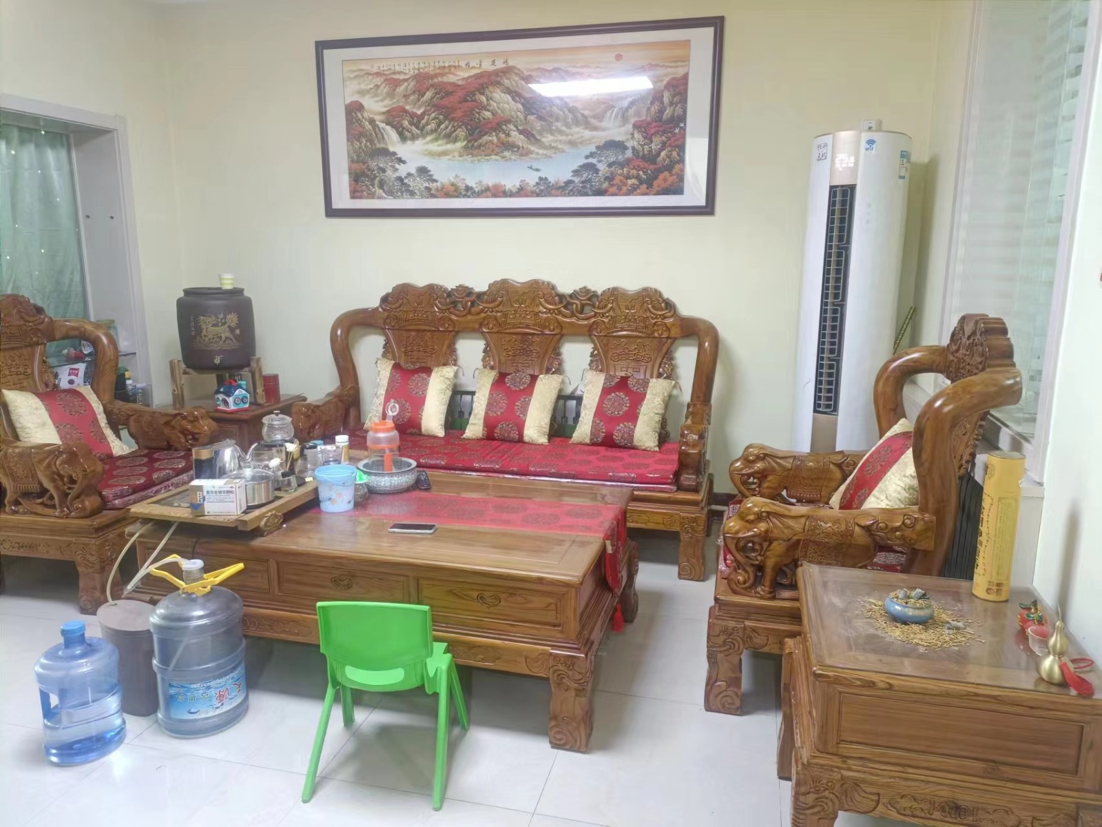 3城西一楼带院,带家具家电,45万大产权